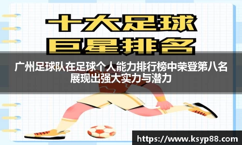 广州足球队在足球个人能力排行榜中荣登第八名展现出强大实力与潜力